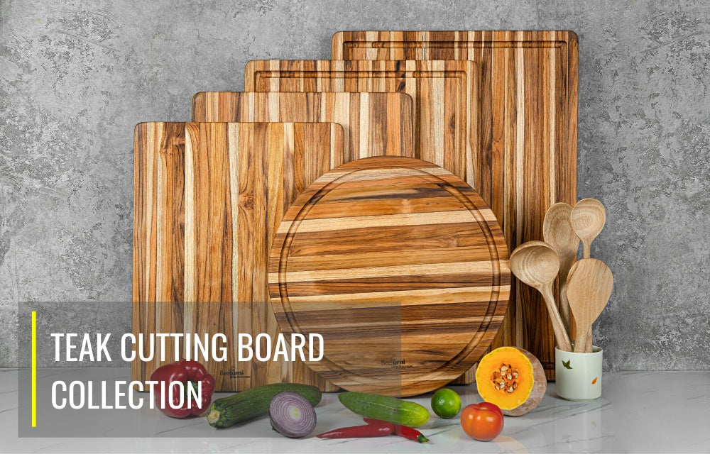 Teak Cutting Board BF02002_S 18 INCH, Pack of 5 Pieces