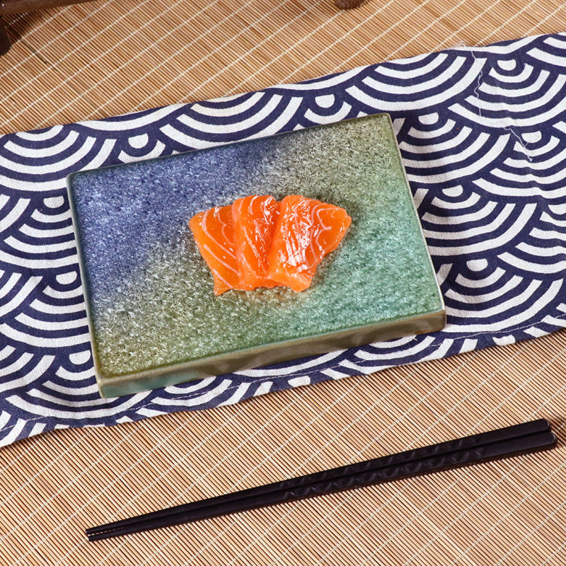 Cooking Cutlery Ceramic Bird-burning Sushi Sashimi Plate