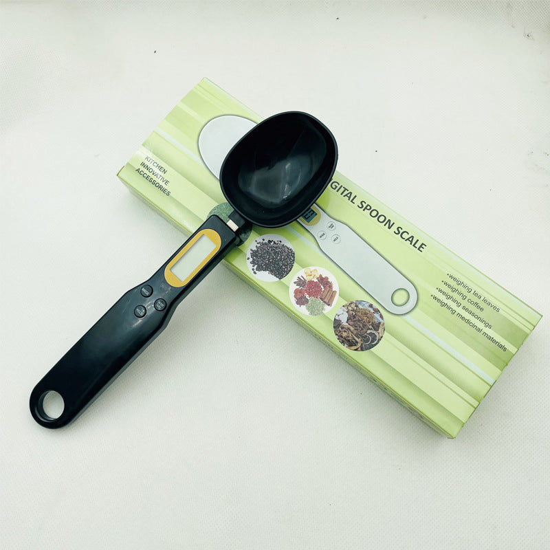 Measuring spoon electronic scale household small electronic scale kitchen weighing spoon scale handheld ingredients electronic weighing seasoning 0.1g