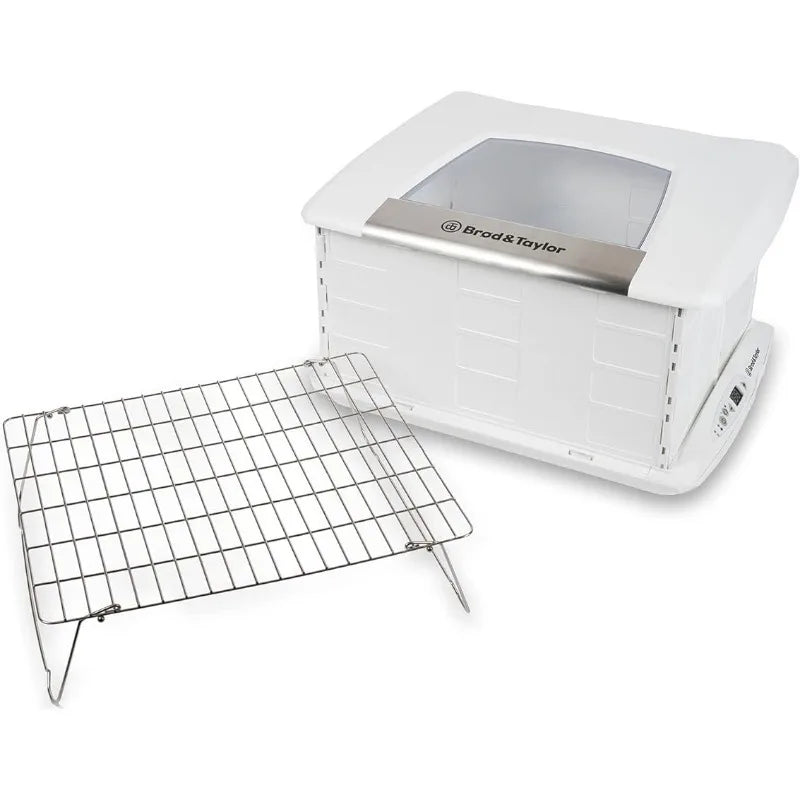 Brod & Taylor Folding Proofer & Slow Cooker (Proofer w/Accessory Shelf), White