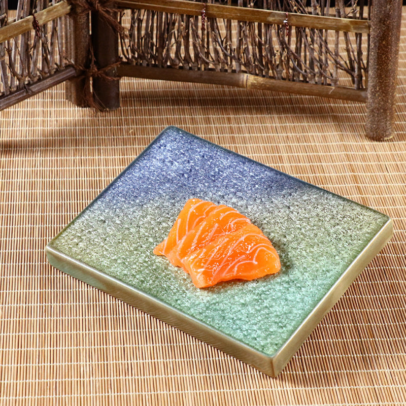 Cooking Cutlery Ceramic Bird-burning Sushi Sashimi Plate